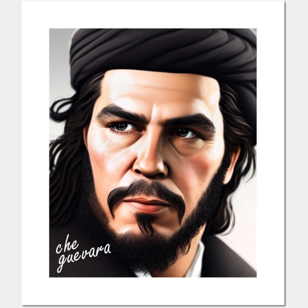 Che Guevara - Realistic Portrait Wall Art by MtWoodson